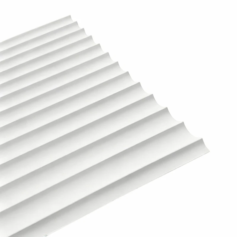 Kitsenev profiilseinaplaat PVC-kangast viimistlus